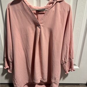 Elegant Pink Women's Top